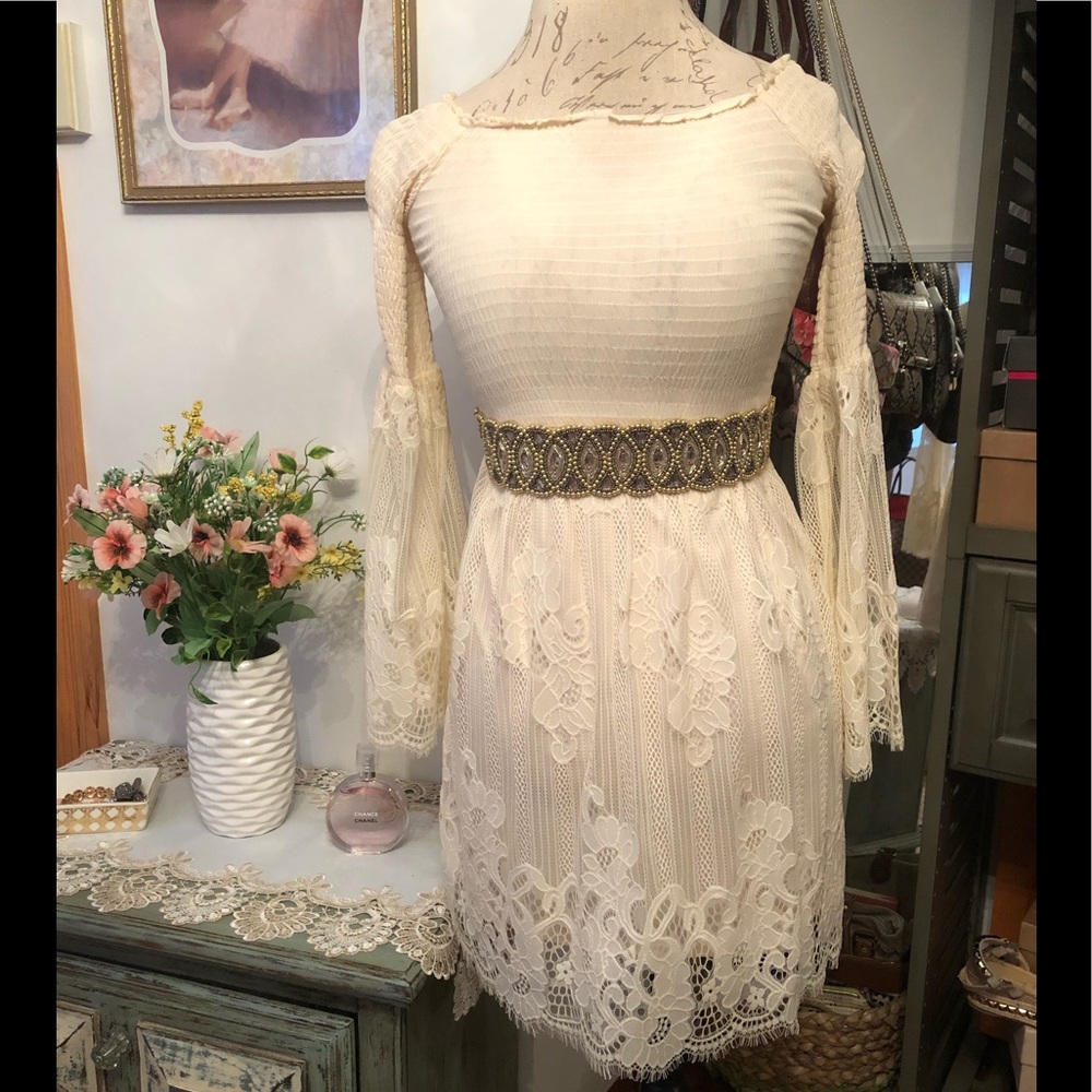 Altar’d State Crochet Lace Dress